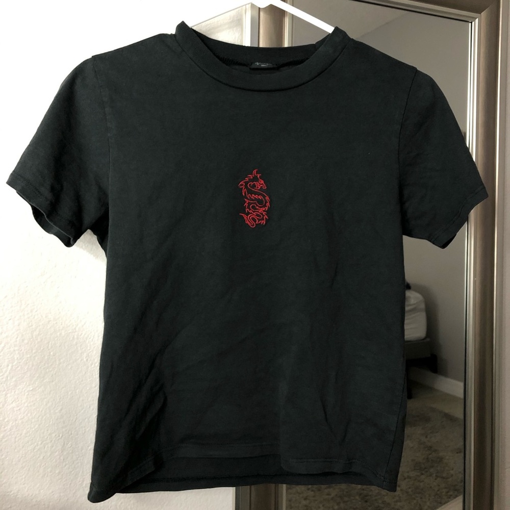 Pacsun Embroidered Crop Top